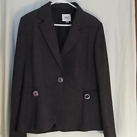 Sauer dark Heather Grey Blazer 18/50 - Picture 1 of 6
